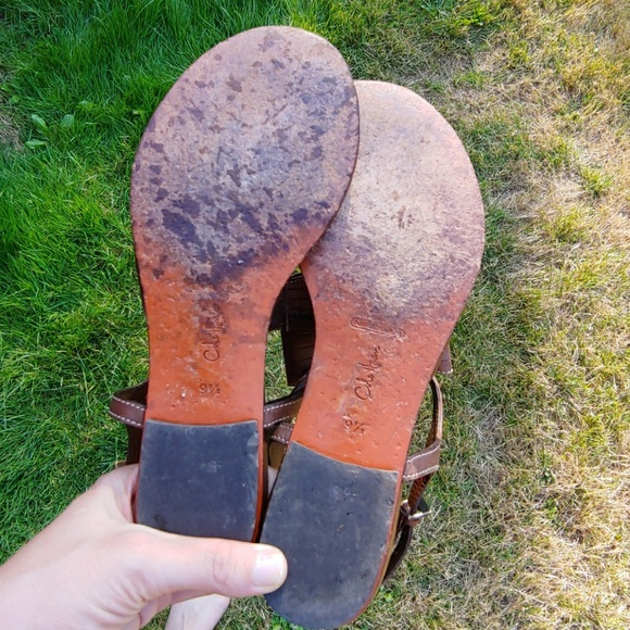 Cole Haan Cute Leather Bow Sandals - Picture 2 of 2